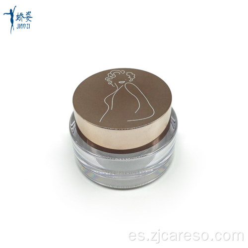 Tarro de crema PETG V7 de pared gruesa de 50 ml